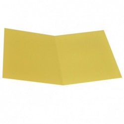 Cartellina semplice 200 gr cartoncino bristol giallo sole Starline conf. 50 pezzi