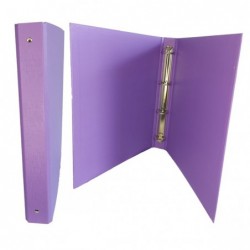 Raccoglitore King 4 anelli tondi 30 mm dorso 4 cm 22x30 cm rivestimento in PPL viola Starline