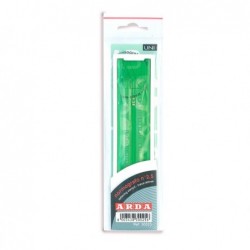 Normografo lettere e cifre Uni 7mm verde Arda