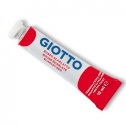 Tempera Tubo 4 12ml rosso scarlatto Giotto