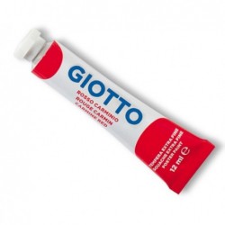 Tempera Tubo 4 12ml rosso carminio Giotto