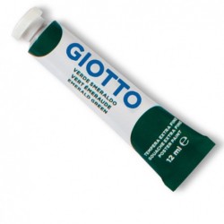 Tempera Tubo 4 12ml verde smeraldo Giotto