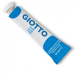 Tempera Tubo 4 12ml cyano Giotto