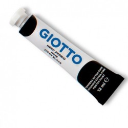 Tempera Tubo 4 12ml nero Giotto