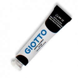 Tempera Tubo 7 21ml nero Giotto