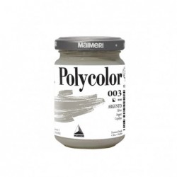 Colore vinilico Polycolor 140 ml argento Maimeri