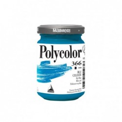 Colore vinilico Polycolor 140 ml celeste Maimeri