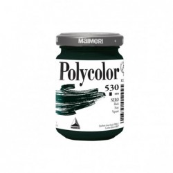 Colore vinilico Polycolor 140 ml nero Maimeri