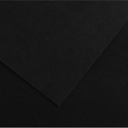 Foglio Colorline 70x100 cm 220 gr nero Canson