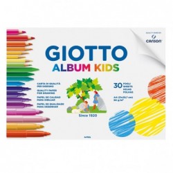 Album Kids 5+ A4 90gr 30 fogli Giotto