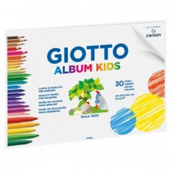 Album Little Kids 2+ A3 90gr 30 fogli Giotto