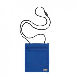 Portadocumenti da collo XL blu Durable