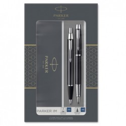 Gift Set Sfera M + Stilografica M IM nero CT - Parker