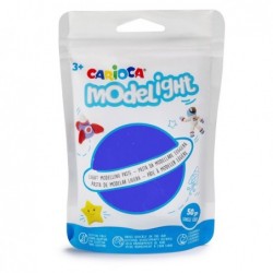 Pasta Model Light 50 gr blu Carioca