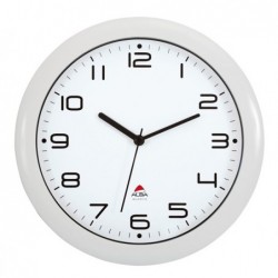 Orologio da parete Hornew diametro 30 cm bianco Alba