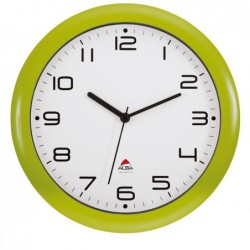 Orologio da parete Hornew diametro 30 cm verde Alba