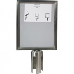 Display A4 per colonnine Securit