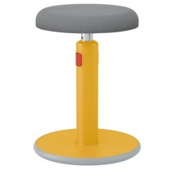 Sgabello sitstand Ergo Cosy giallo Leitz