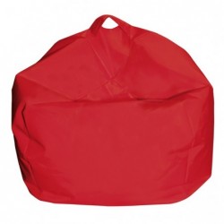 Pouf Comodone 62 x 65 cm rosso King Collection