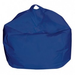 Pouf Comodone 62 x 65 cm blu King Collection