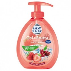 Sapone Gel liquido fragola/ciliegia 300 ml FreshClean