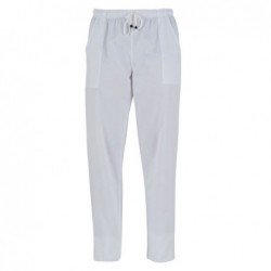 Pantalone Pitagora unisex taglia M bianco Giblor's