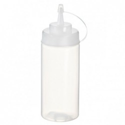 Squeeze bottle per salse 500 ml trasparente Leone