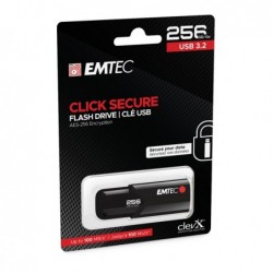 Emtec Memoria USB B120 Click&Secure ECMMD256GB123 256 GB