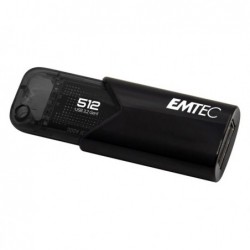 Emtec Memoria USB B110 USB 3.2 Click&Easy nero ECMMD512GB113 512 GB