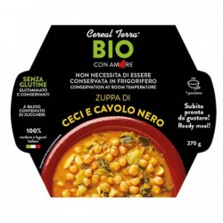 Zuppa ceci e cavolo nero 300 gr Cereal Terra