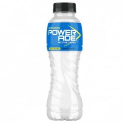 Powerade in bottiglia 500 ml gusto active zero lemon