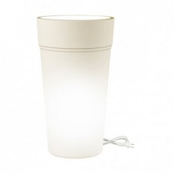 Vaso Stem Luce 14 L bianco TeraPlast